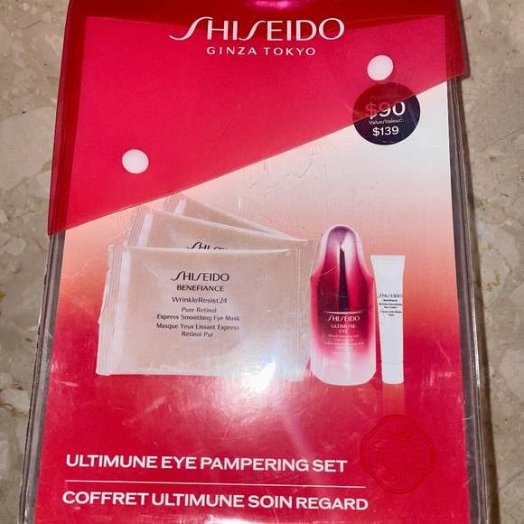 Brand New Shiseido Eye Pampering Gift Set - Picture 1 of 6